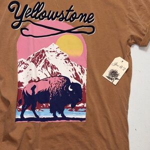 Yellowstone Graphic Tee - Brown